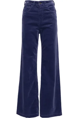 Emporio Armani High-rise corduroy palazzo pants