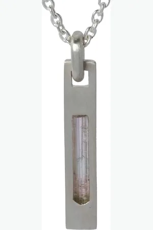 PARTS OF FOUR Plate pendant necklace