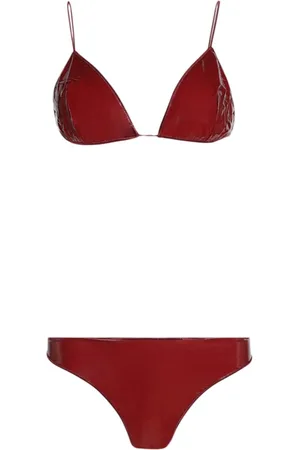 Oseree Microkini patent finish bikini set