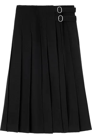 Jil Sander High-waist pleated midi skirt