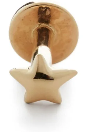 Monica Vinader 14kt yellow Star single earring