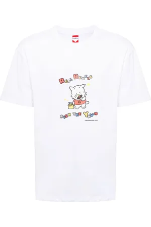 Ground Zero Cat print cotton T-shirt
