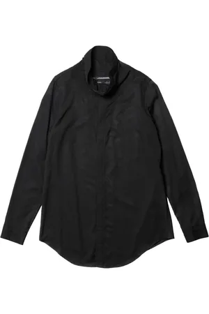JULIUS High-neck long-sleeve shirt