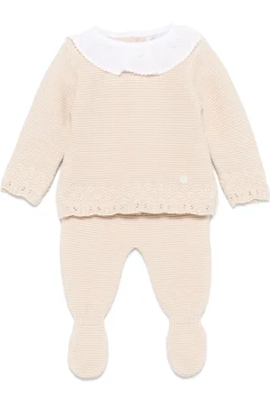 PATACHOU Purl-knit trousers set