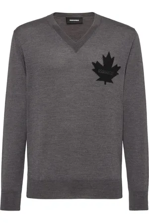 Dsquared2 Fine-knit V-neck jumper