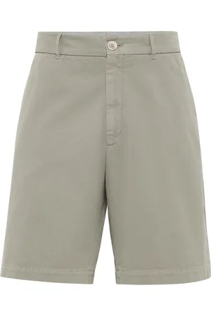 Brunello Cucinelli Straight-leg cotton bermuda shorts