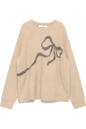 B+AB Bow-detail sweater
