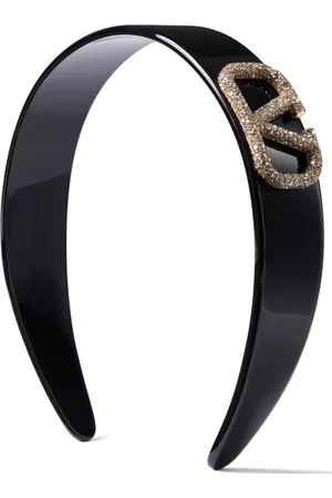 VALENTINO GARAVANI VLogo Signature crystal-embellished headband