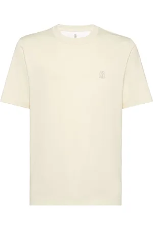 Brunello Cucinelli Logo-print jersey T-shirt