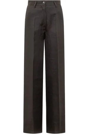 FORTE FORTE Pressed-crease trousers