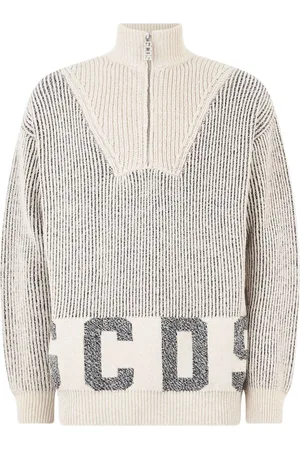 GCDS Half-zip jumper