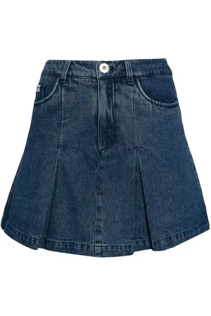 Chocoolate Denim mini skirt