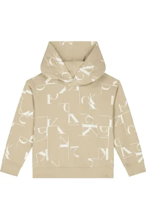 Calvin Klein All-over logo-print hoodie