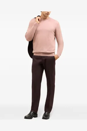Boglioli Brushed cashmere jumper
