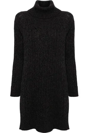 N.PEAL Cable-knit dress