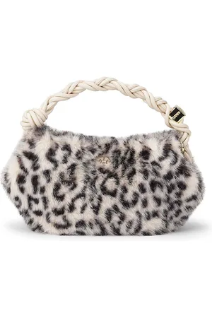 Ganni Bou leopard-print mini bag