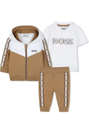 HUGO BOSS Two-tone tracksuit set