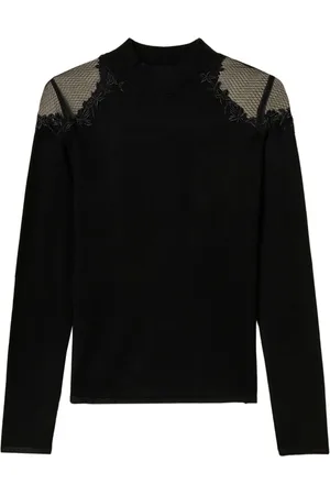 Twin-Set Embroidered turtleneck jumper