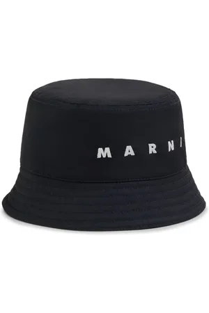 Marni Logo-embroidered bucket hat
