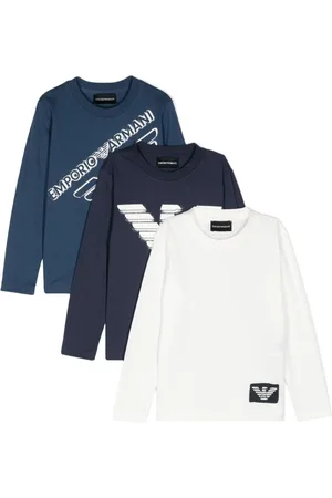 Emporio Armani Logo-print T-shirt (set of three)