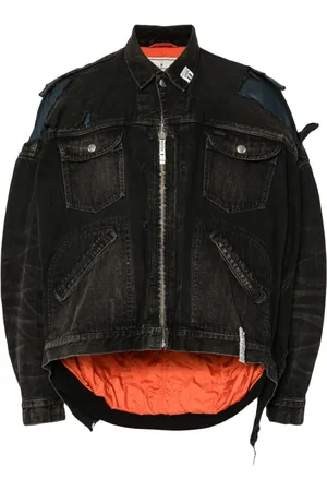 Maison Mihara Yasuhiro Layered denim jacket