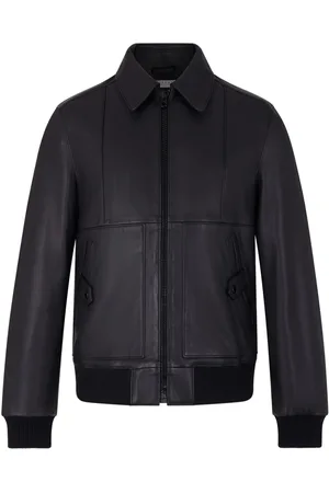 Fursac Zip-up leather jacket