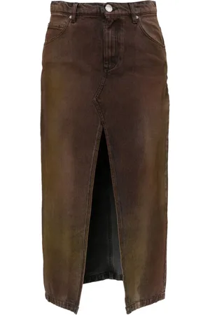 Pinko Denim midi skirt