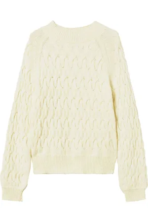 Twin-Set Cable-knit turtleneck jumper