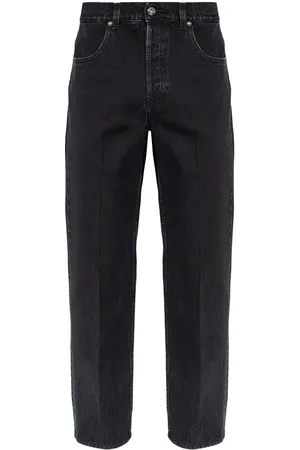 Lanvin Logo-embossed jeans