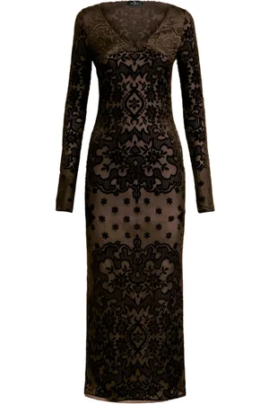 Etro Paisley velvet dress