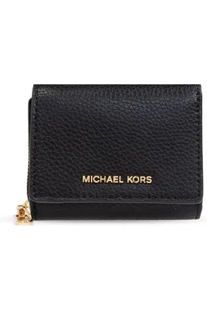 Michael Kors Small Empire pebbled tri-fold wallet