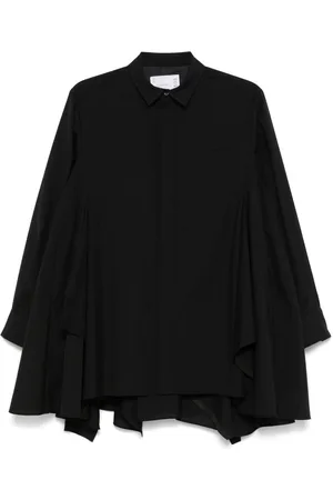 SACAI Handkerchief shirt dress