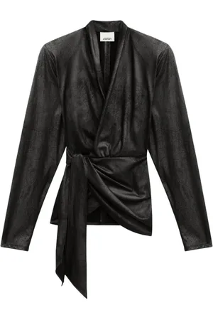 Isabel Marant Cinaye wrap top