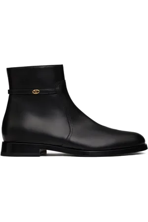 VALENTINO GARAVANI VLogo calf leather ankle boots