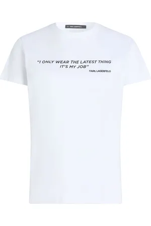 Karl Lagerfeld Quote T-shirt