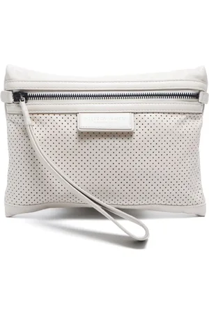 Bottega Veneta 2010-2020 small perforated clutch bag