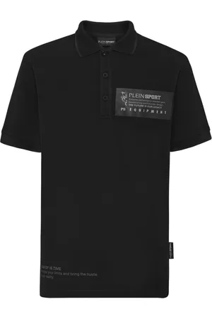 Philipp Plein Logo-print piqué polo shirt