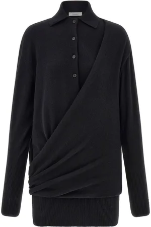 Salvatore Ferragamo Knitted polo dress