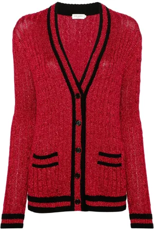 Saint Laurent Cable-knit cardigan