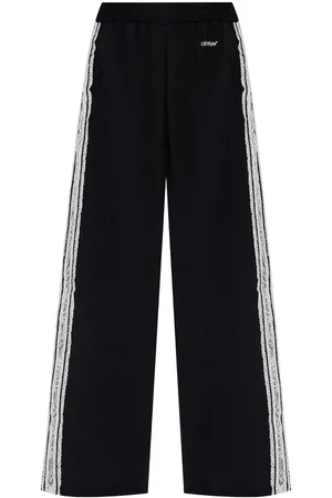 OFF-WHITE Lace-detailing track pants