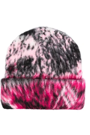 The Attico Abstract-print beanie