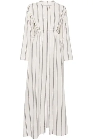 Bambah Striped tie-string dress
