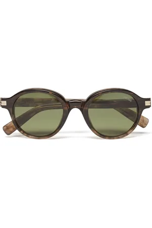 Ermenegildo Zegna Oval-frame sunglasses