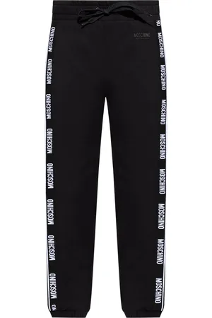 Moschino Logo-tape lounge trousers