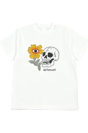 Alchemist Floral Skull T-shirt