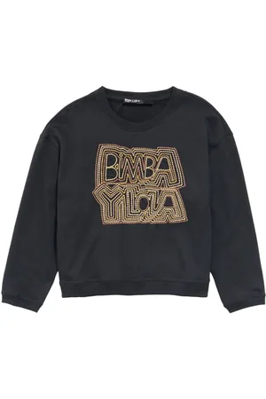 Bimba y Lola Logo-embroidered sweatshirt