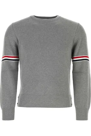 Thom Browne Milano stitch crew neck jumper