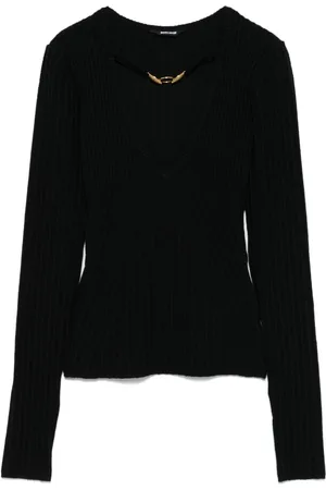 Roberto Cavalli Ribbed-knit sweater