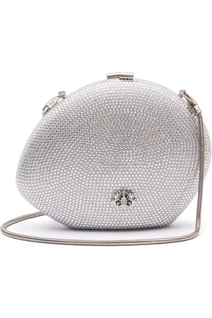 Isla Ibiza Crystal-embellished clutch bag
