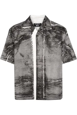 CROQUIS Graphic-print short sleeves shirt